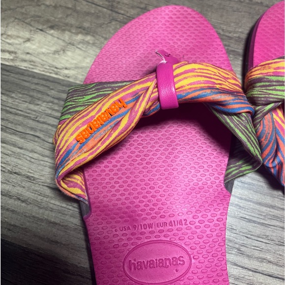 Havaianas Women's You St. Tropez Flip Flops SZ 9 - Picture 4 of 9